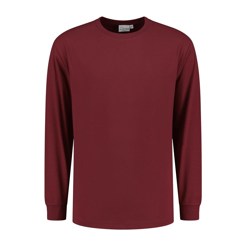 Santino antino T - shirt Ledburg - Burgundy - XXL