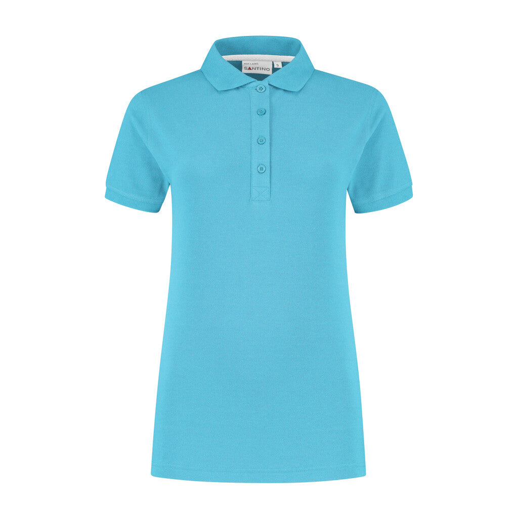 Santino antino Poloshirt Max Ladies - Aqua - XXL
