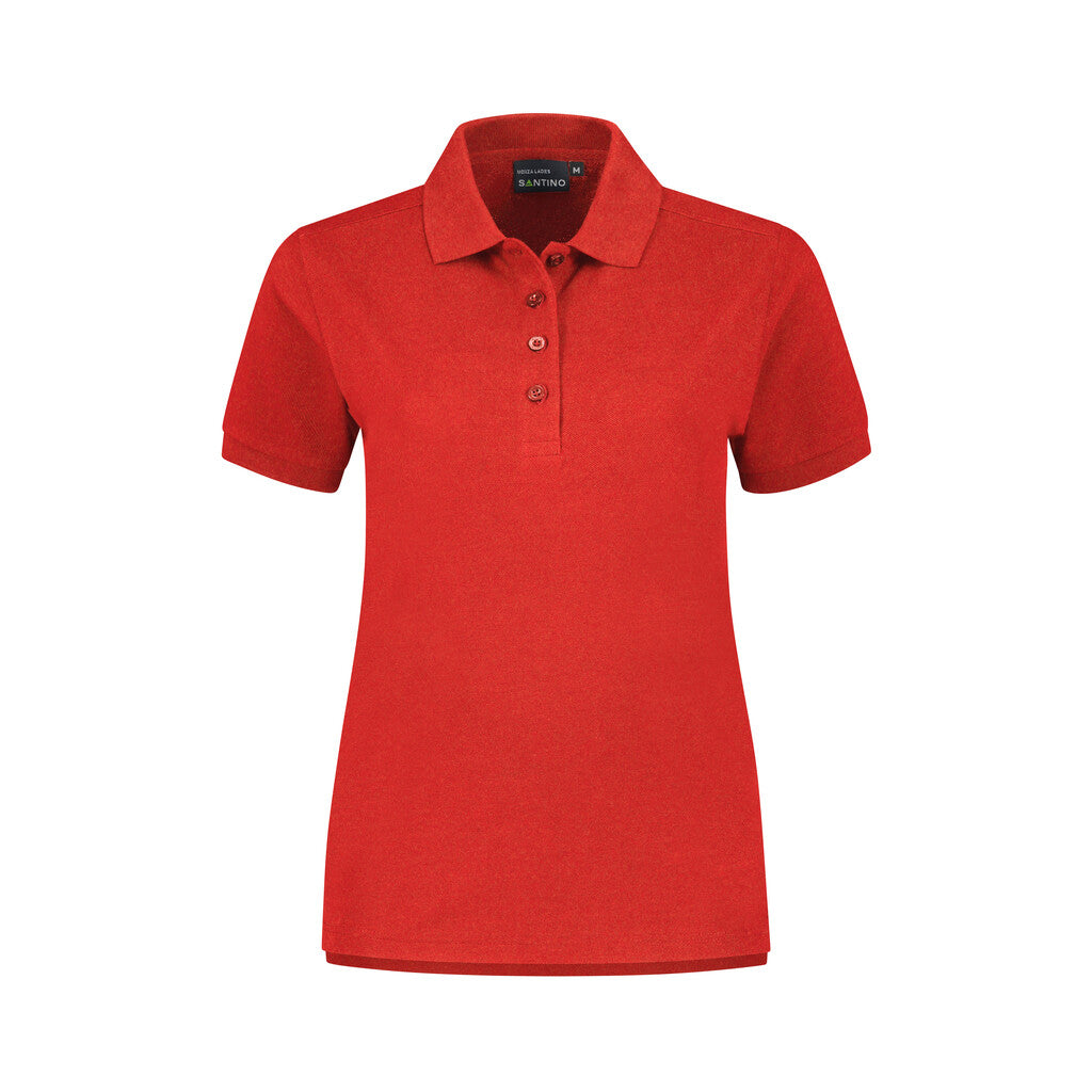 Santino antino Poloshirt Monza Ladies - Red - XXL