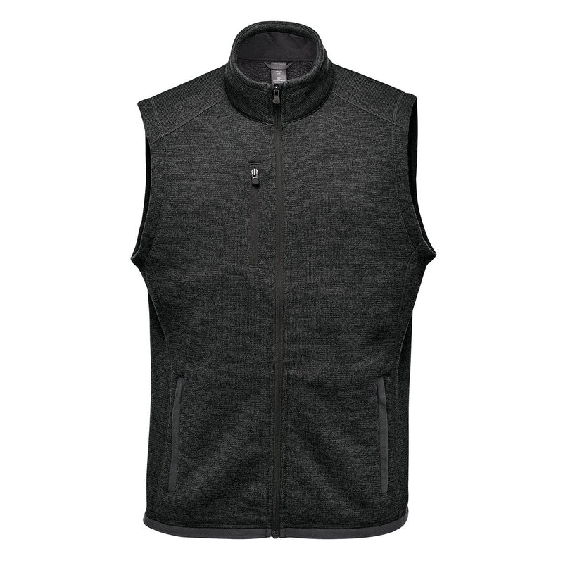 Stormtech Men's Avalante Full Zip Fleece Vest - Black - XS/S