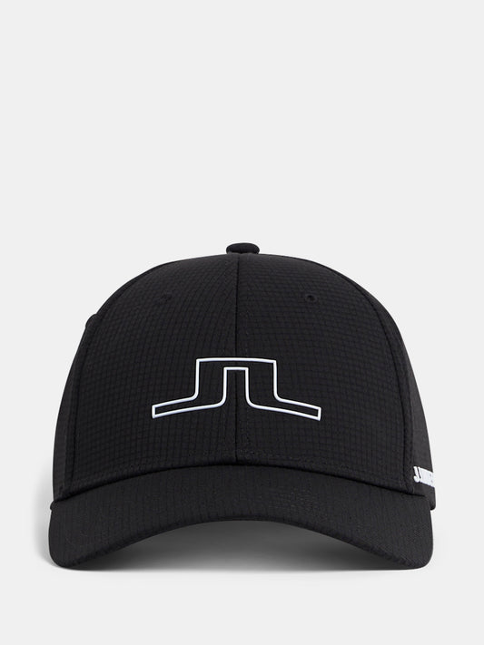 J.Lindeberg Caden Golf Cap - Black - OneSize