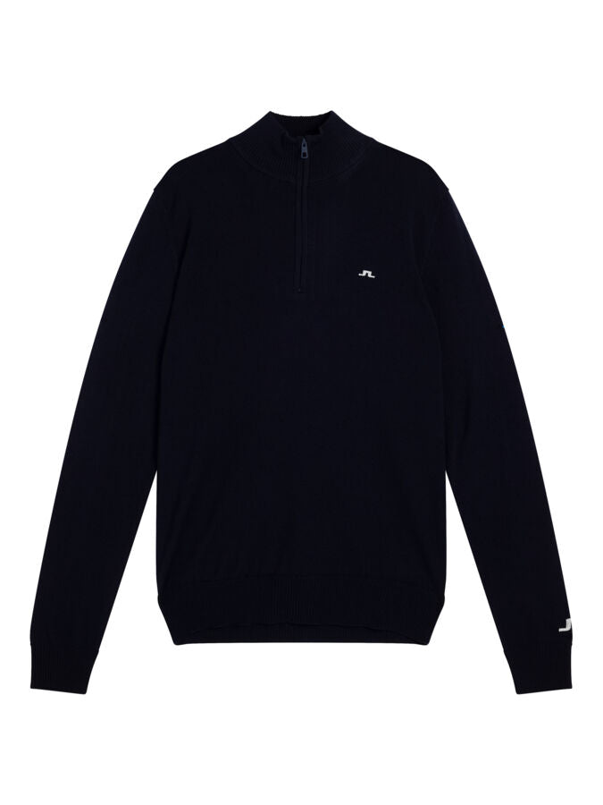 J.Lindeberg Men' Kian Knitted Sweater - Black - S