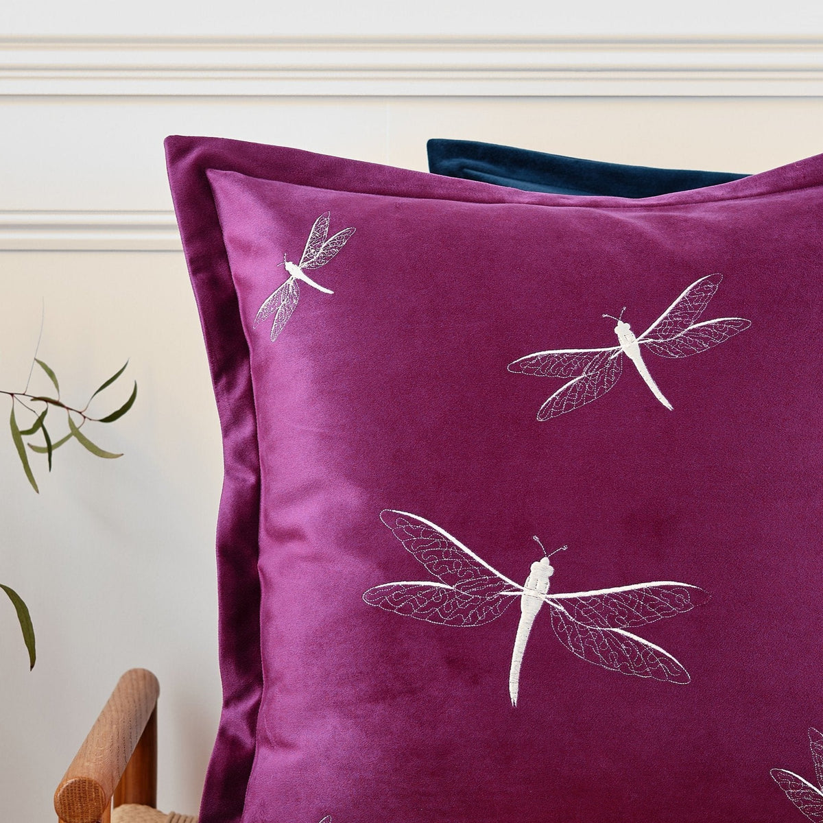 Heirlooms Dragonflies Decorative Cushion