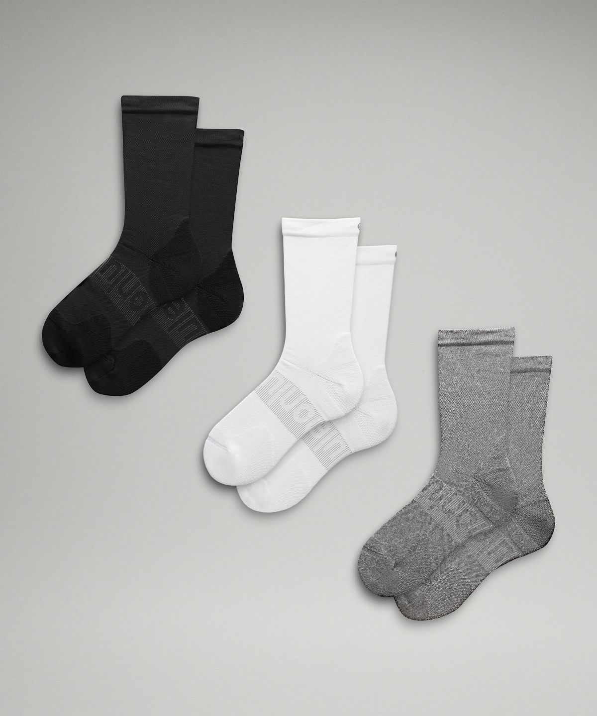 Lululemon Men's Power Stride Crew Socks *3 Pack