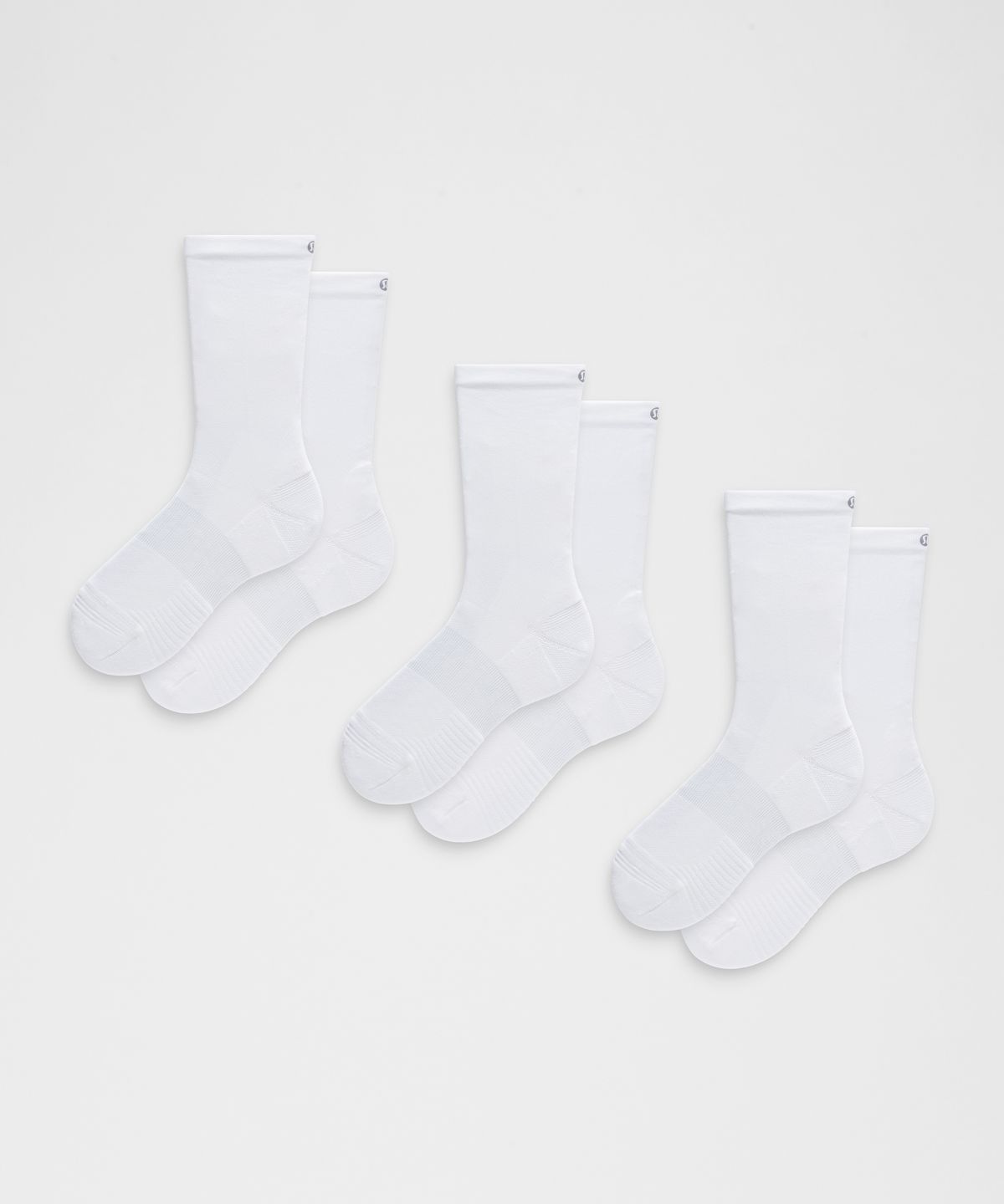 Lululemon Unisex Power Stride Crew Socks *3 Pack