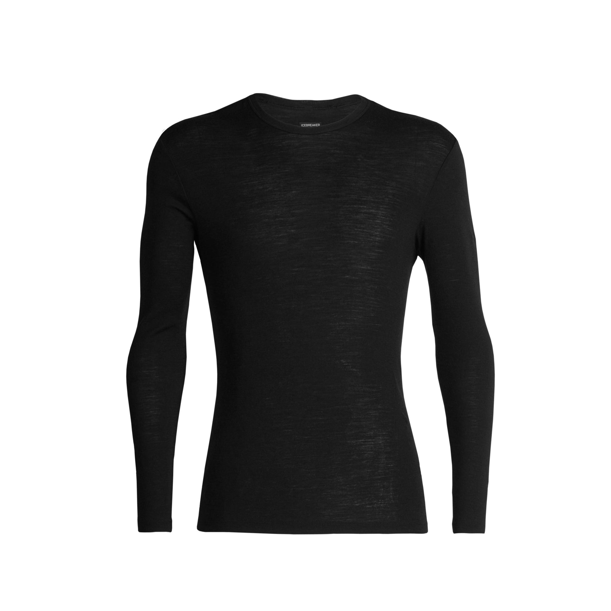 Icebreaker Men's 175 Everyday LS Crewe - Black - 2XL
