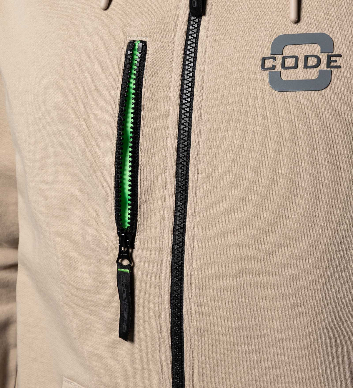 Code Zero Sweat Jacket Men Salt Water