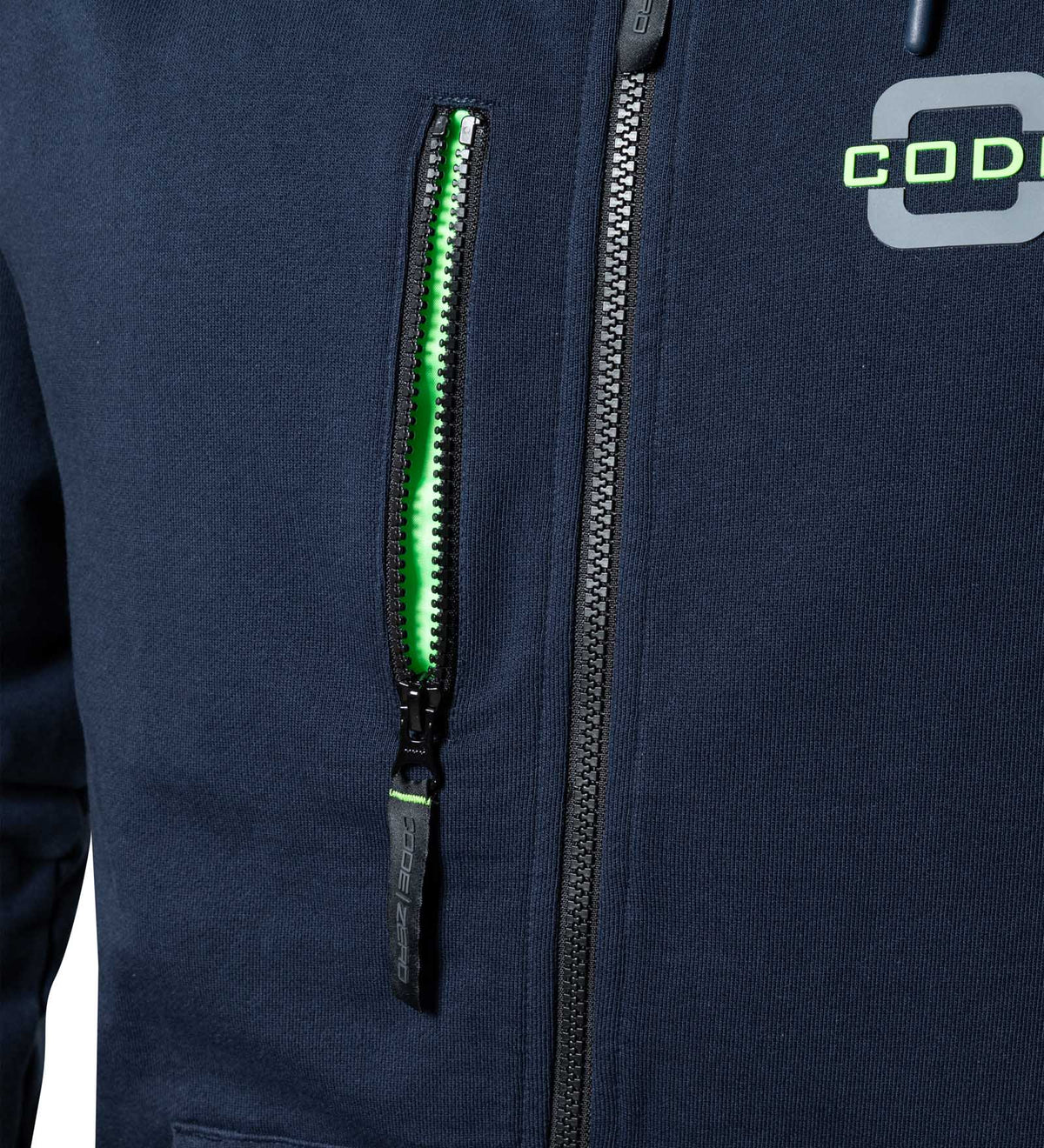 Code Zero Sweat Jacket Men Salt Water