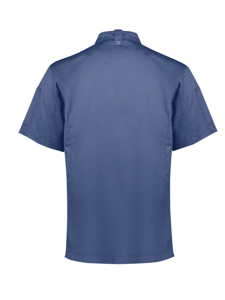 VMG Clothing Mens Alfresco Short Sleeve Chef Jacket