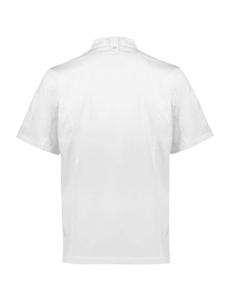 VMG Clothing Mens Alfresco Short Sleeve Chef Jacket