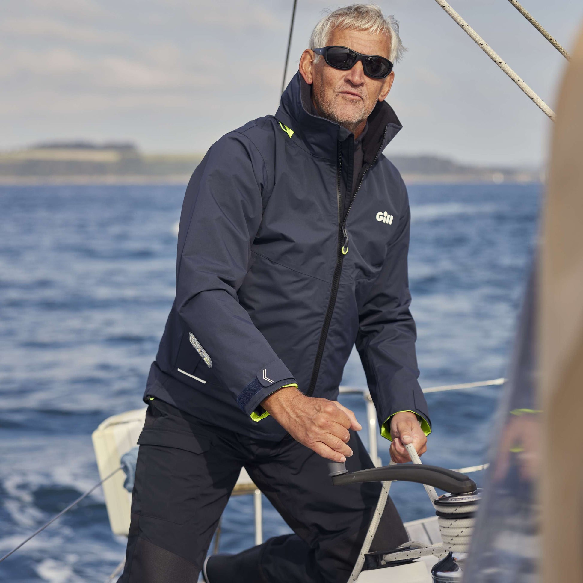 Gill Men's OS3 Coastal Waterproof Sailing Jacket