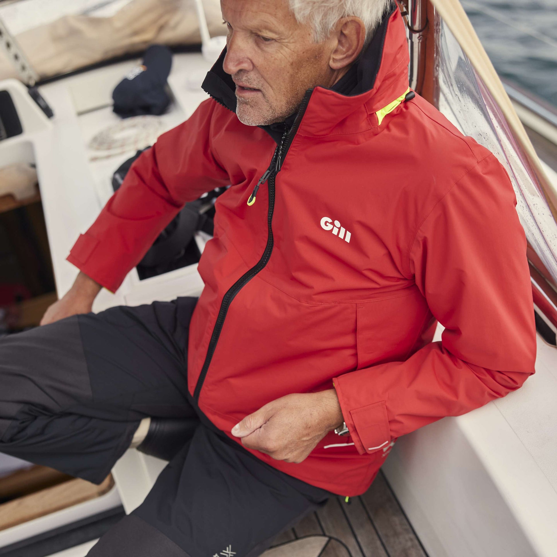 Gill Men's OS3 Coastal Waterproof Sailing Jacket
