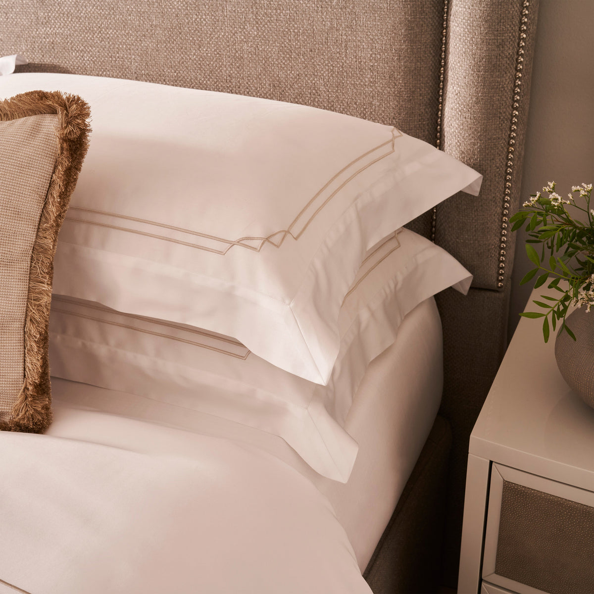 Heirlooms Pearl Duo Oxford Pillowcase