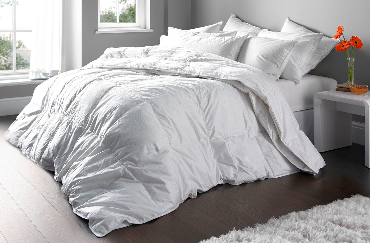 Heirlooms Hungarian White Goose Down Duvet 6 tog