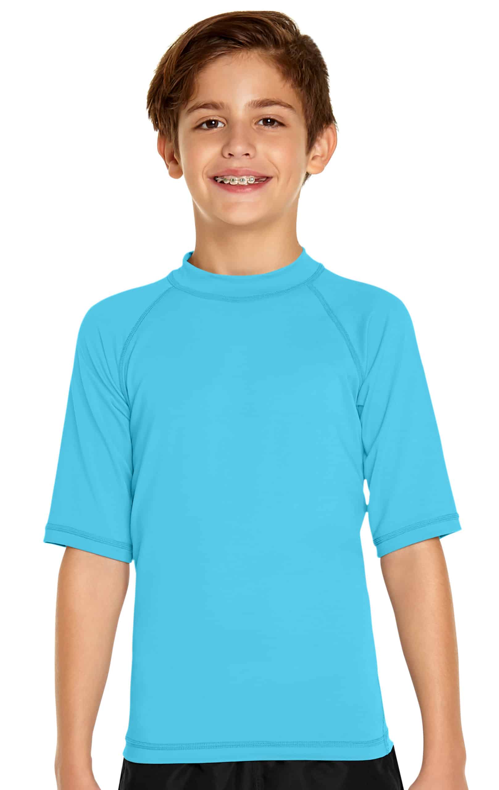 WetEffect Boy’s Short Sleeve Rash Guard