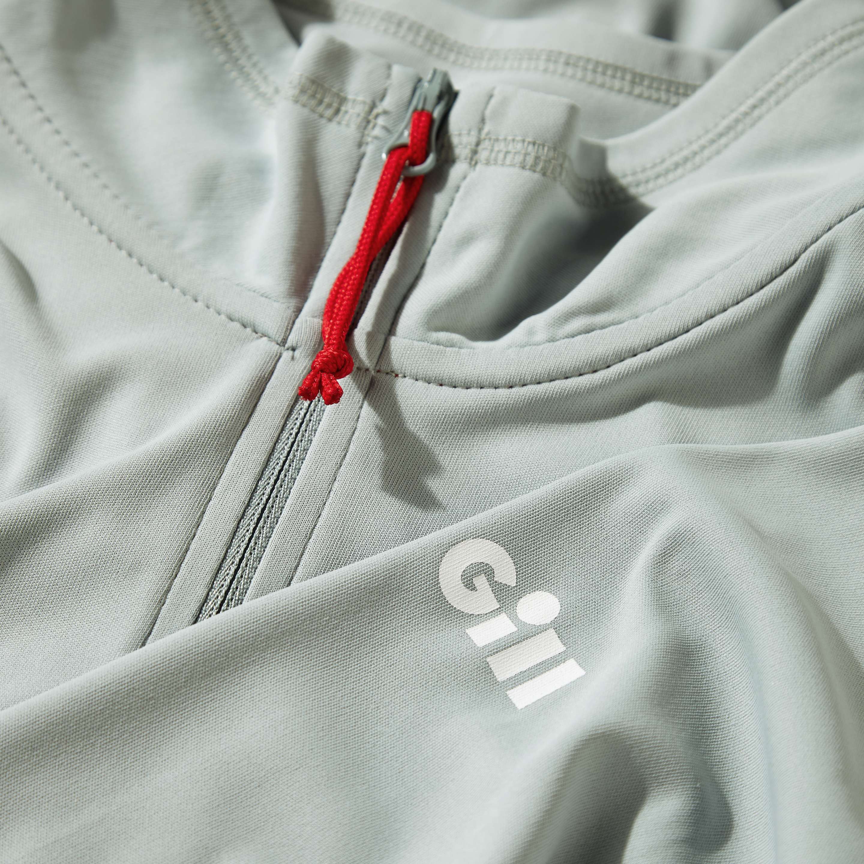 Gill Men's UV Tec Long Sleeve Zip Tee