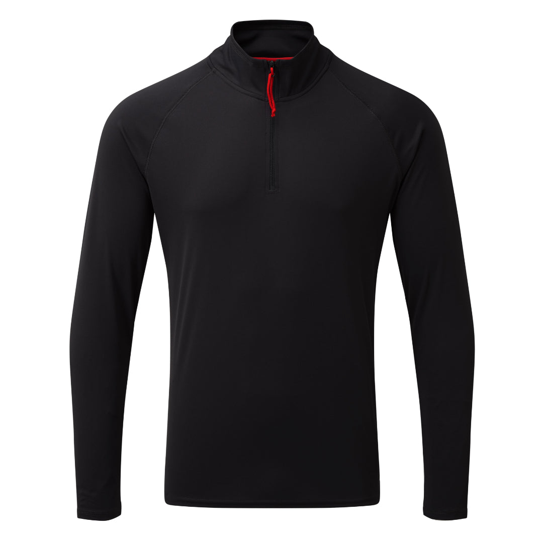 Gill Marine Men's UV Tec Long Sleeve Zip Tee