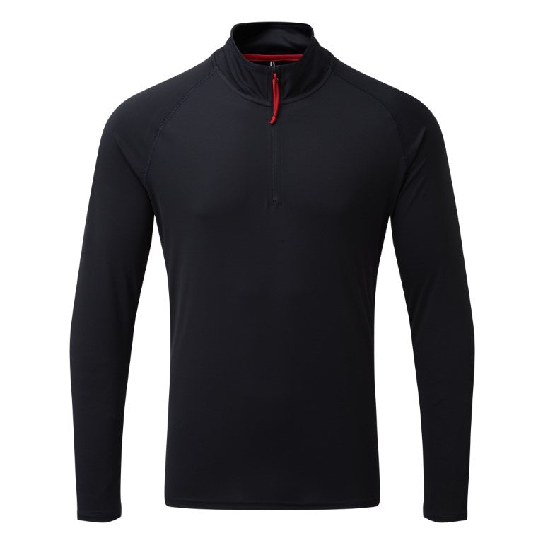 Gill Marine Men's UV Tec Long Sleeve Zip Tee