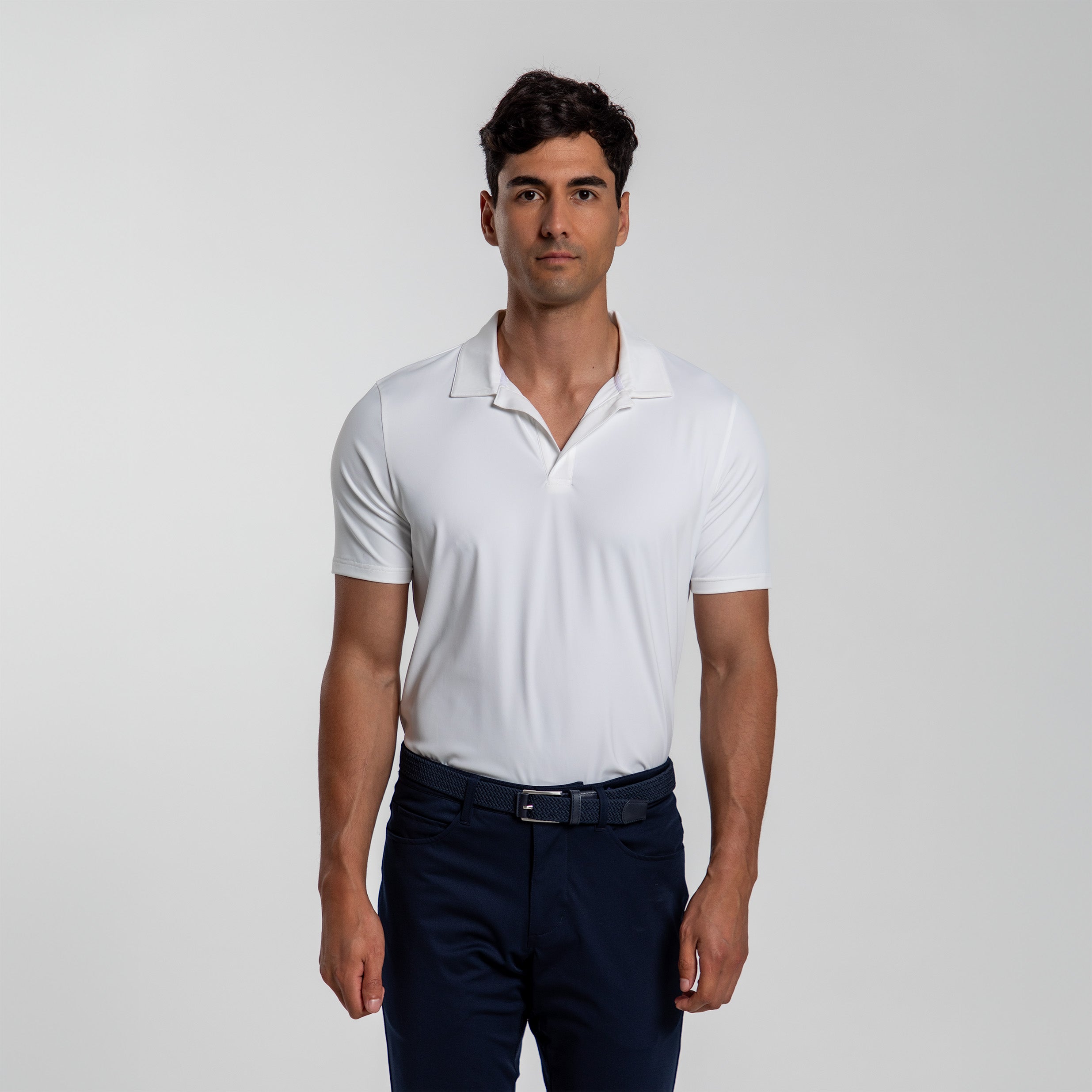 VMG Clothing Custom Men's Club Buttonless Polo