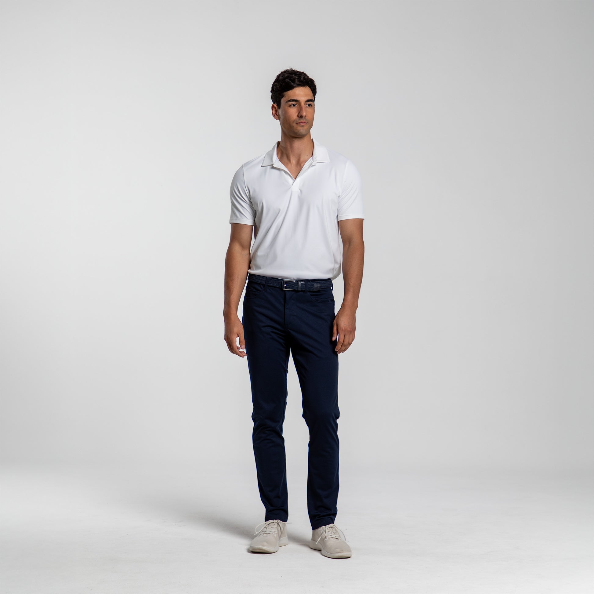 VMG Clothing Custom Men's Club Buttonless Polo