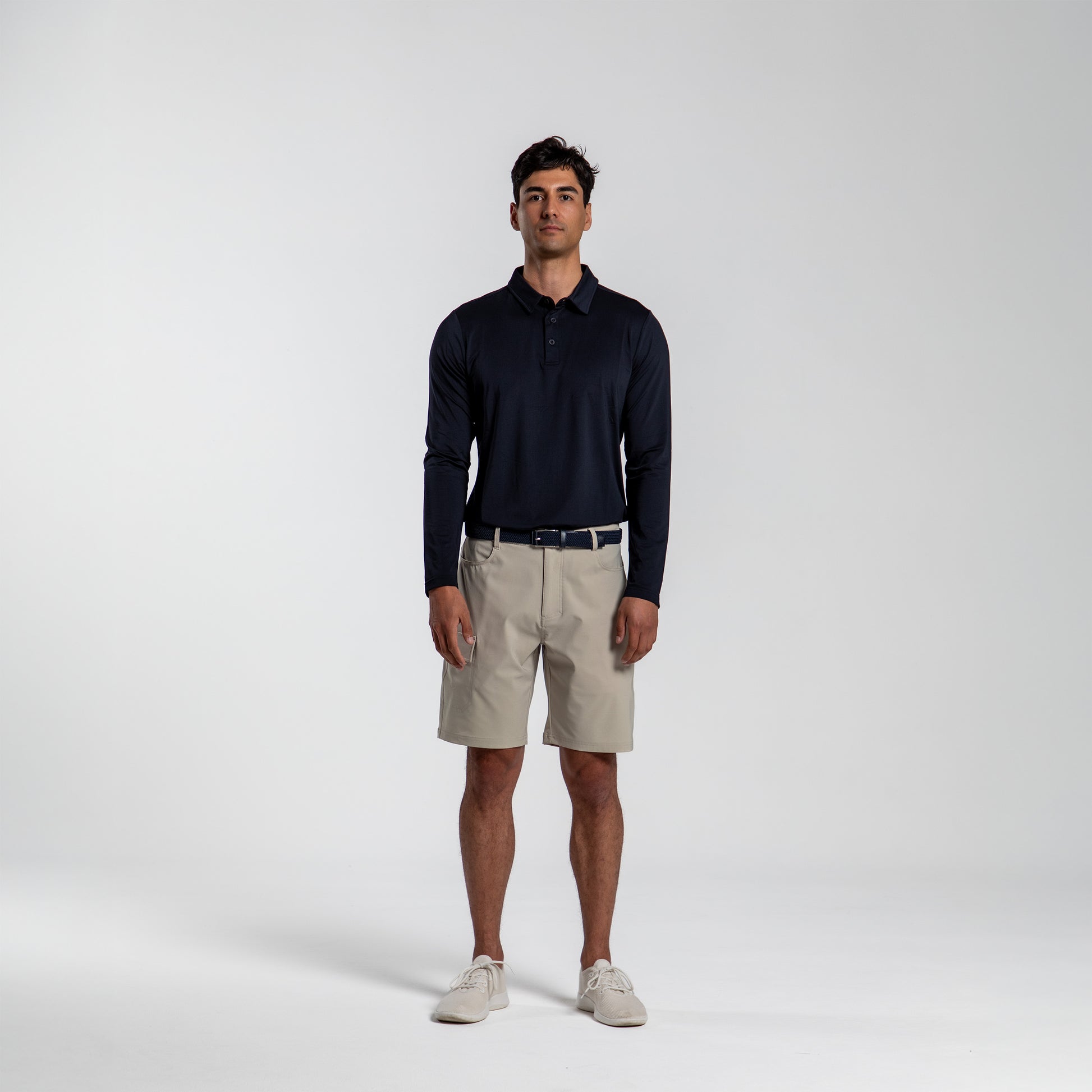 VMG Clothing Moana Men's Long Sleeve Polo