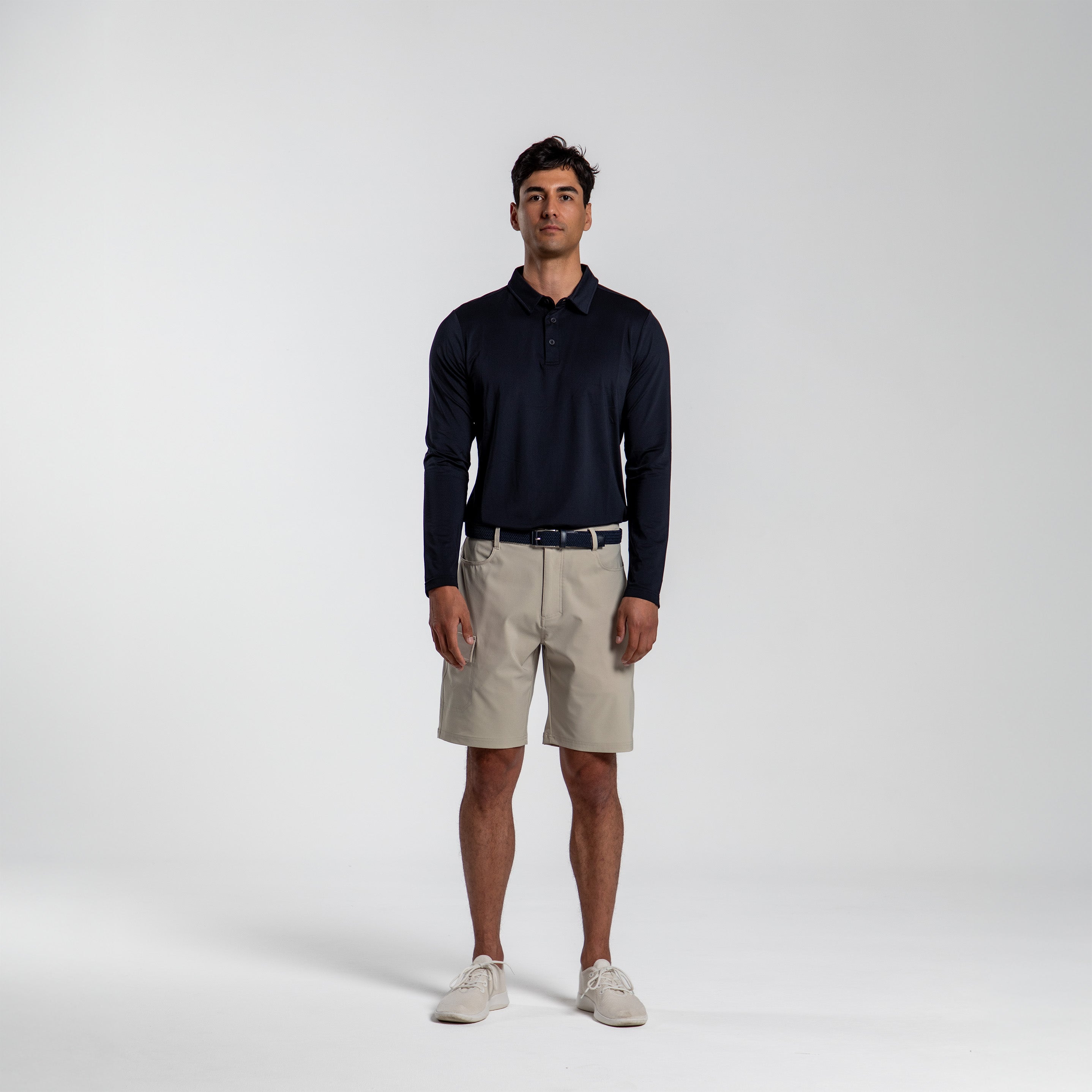 VMG Clothing Moana Men's Long Sleeve Polo