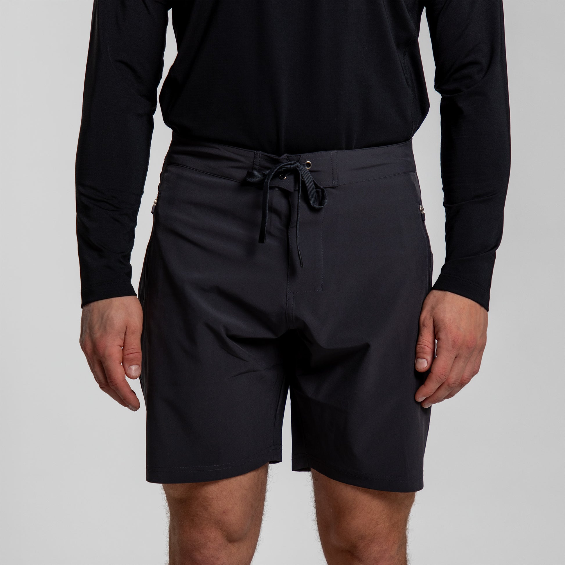 VMG Clothing Raglan Tie Waist Boardshort