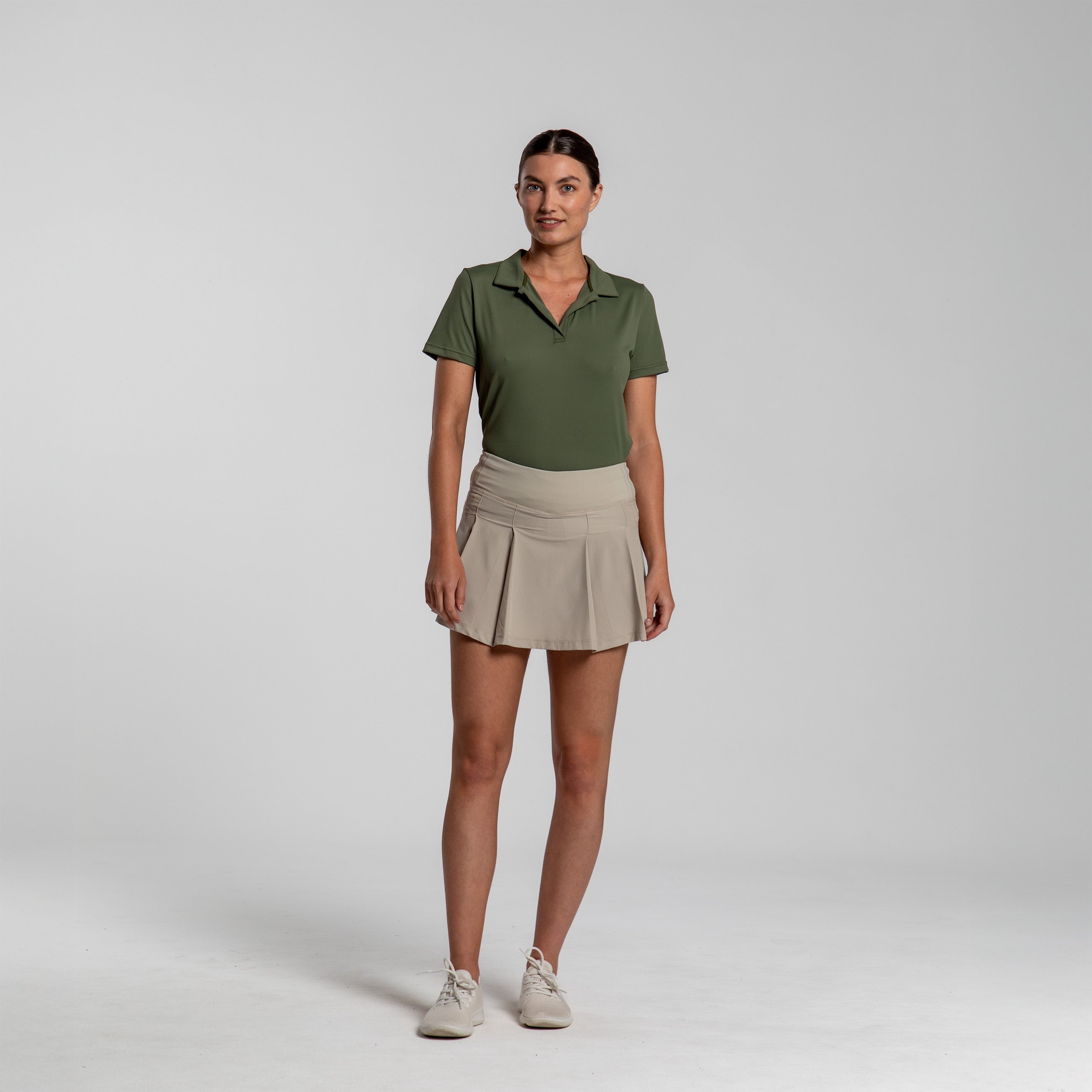 VMG Clothing Custom Women's Club Buttonless Polo
