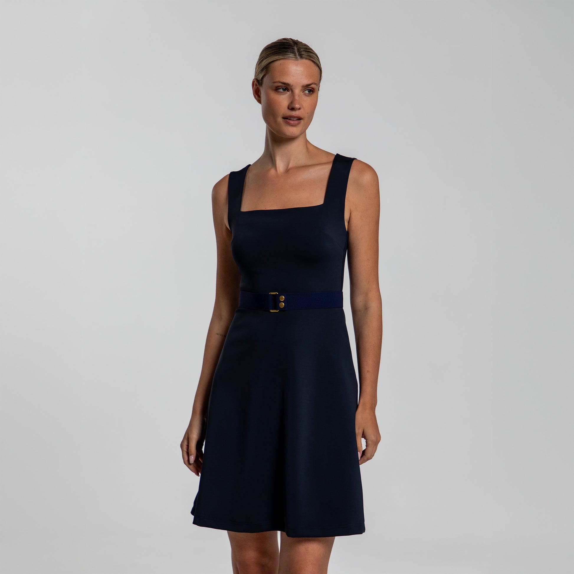 VMG Clothing Custom Women's Rita Square Neck Dress