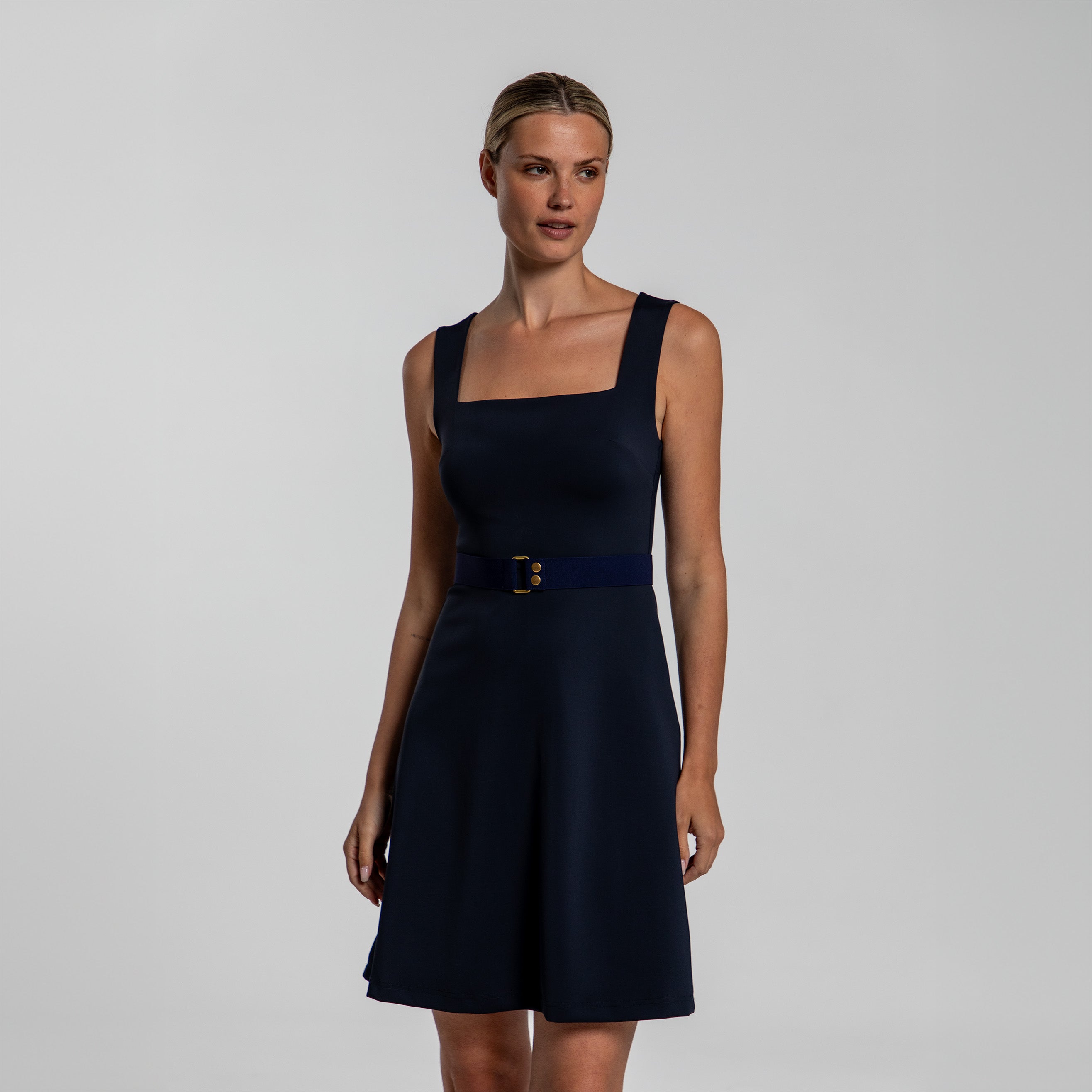 VMG Clothing Custom Women's Rita Square Neck Dress