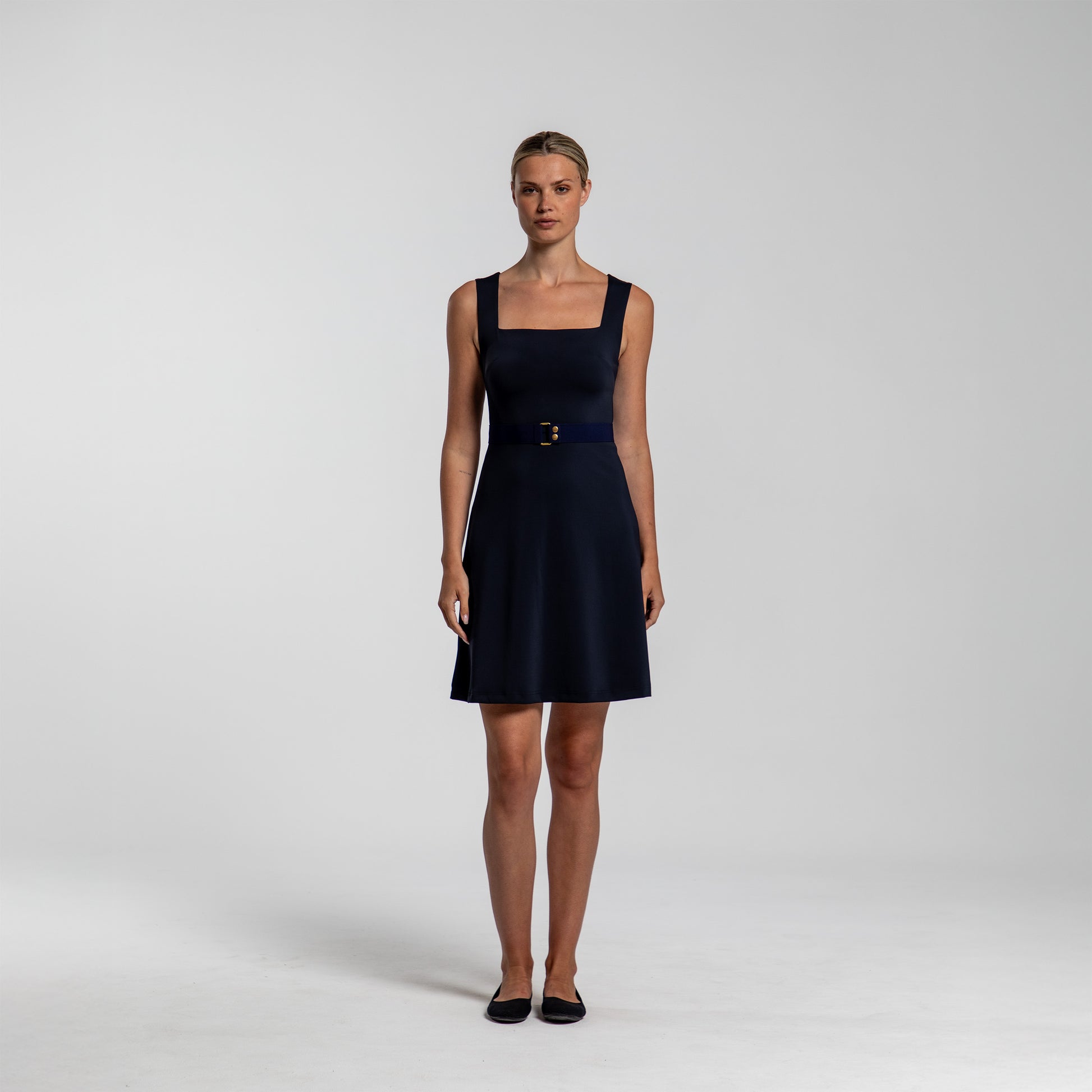VMG Clothing Custom Women's Rita Square Neck Dress