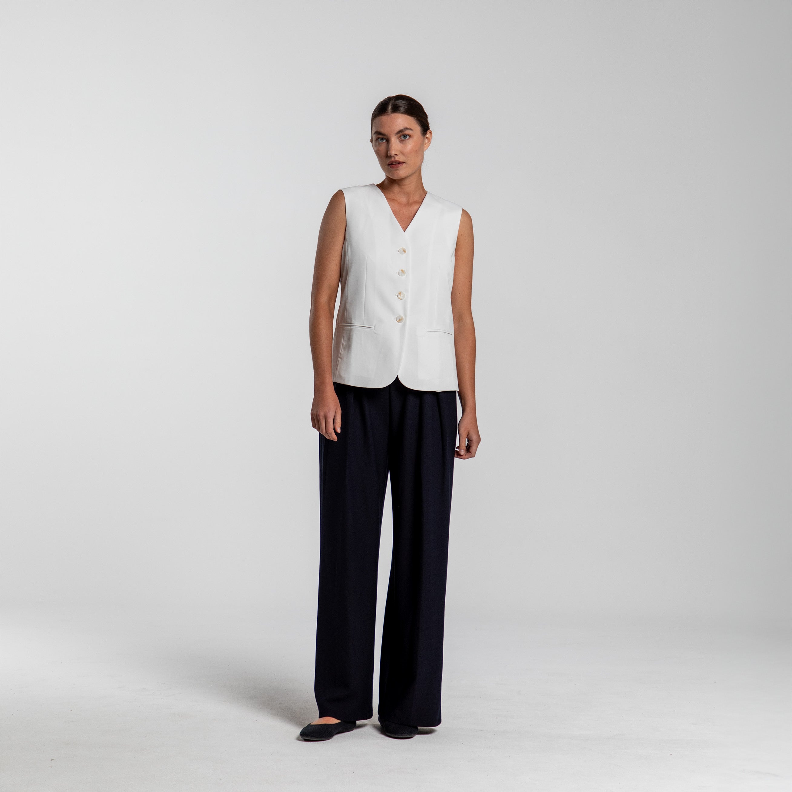VMG Clothing Custom Women's Sailor  Wide Leg  Pant