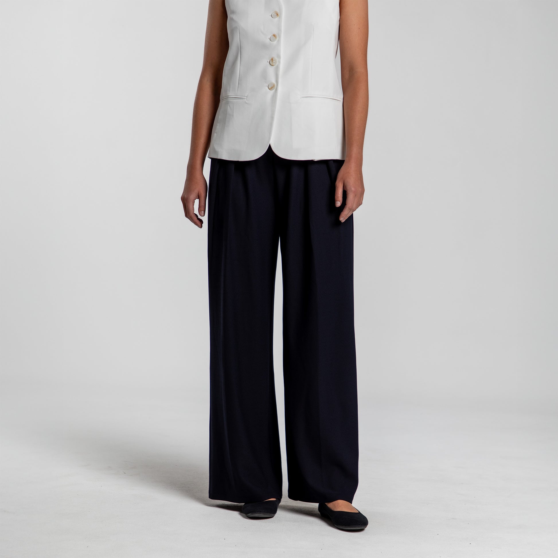 VMG Clothing Custom Women's Sailor  Wide Leg  Pant