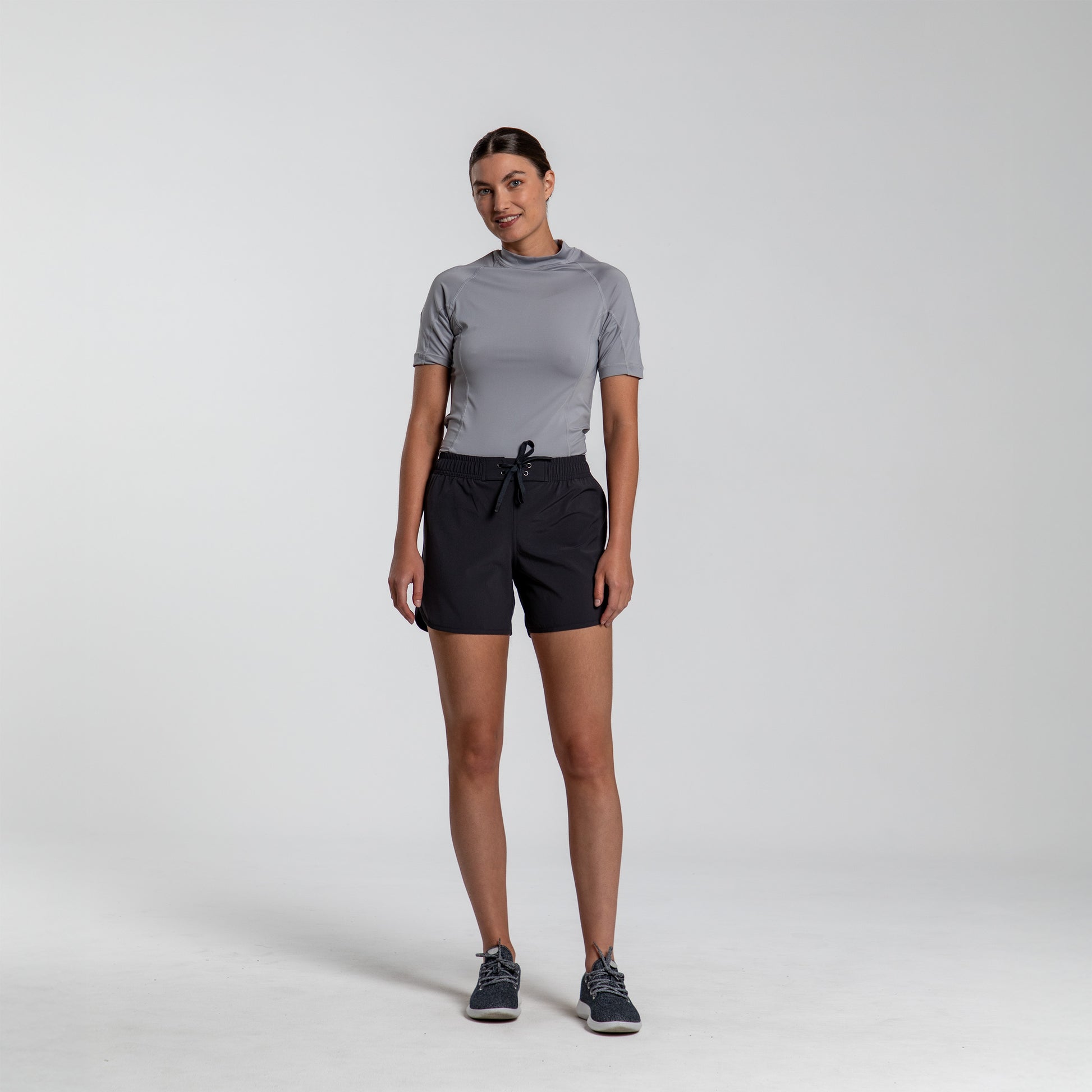 VMG Clothing Raglan Tie Waist Boardshort