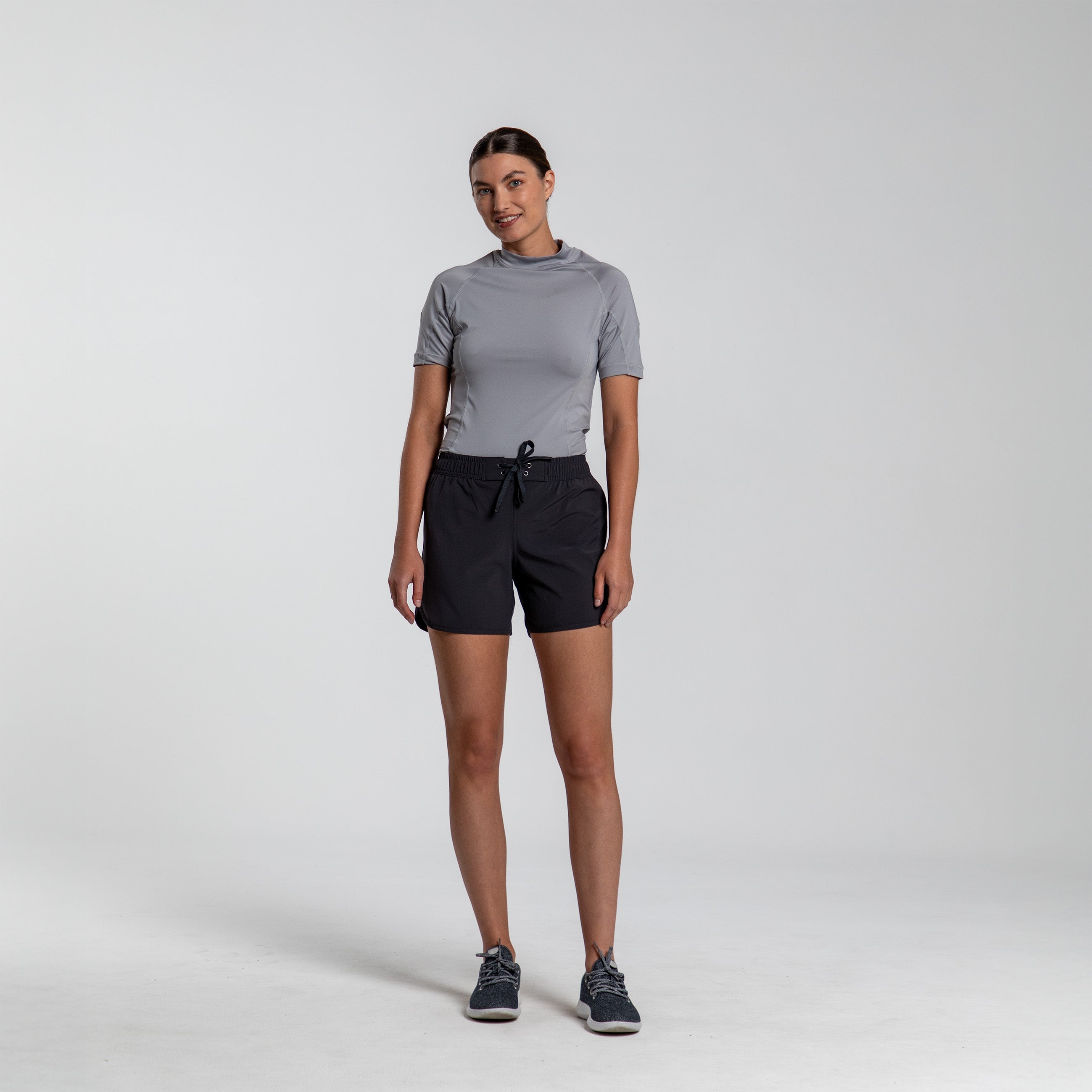 VMG Clothing Raglan Tie Waist Boardshort