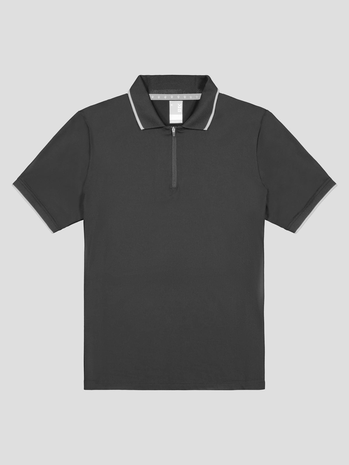 VMG Clothing Wanaka Men's Zip Short Sleeve Polo