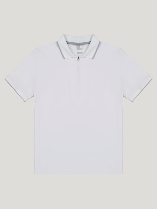 VMG Clothing Wanaka Men's Zip Short Sleeve Polo