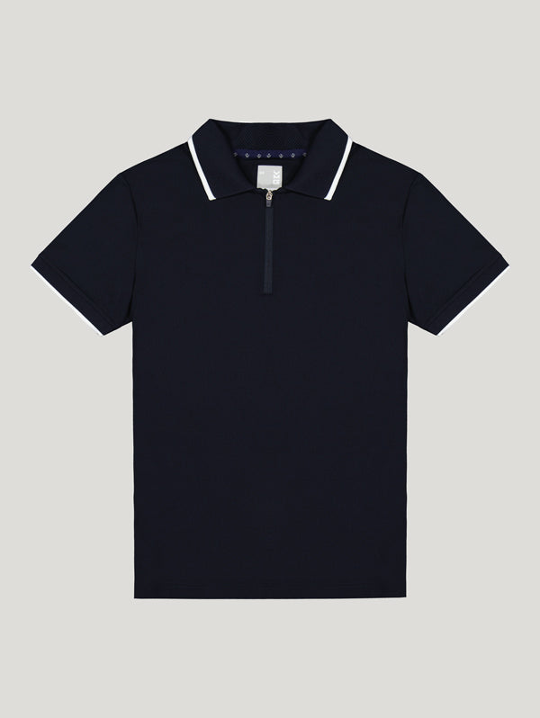 VMG Clothing Wanaka Women's Zip Short Sleeve Polo
