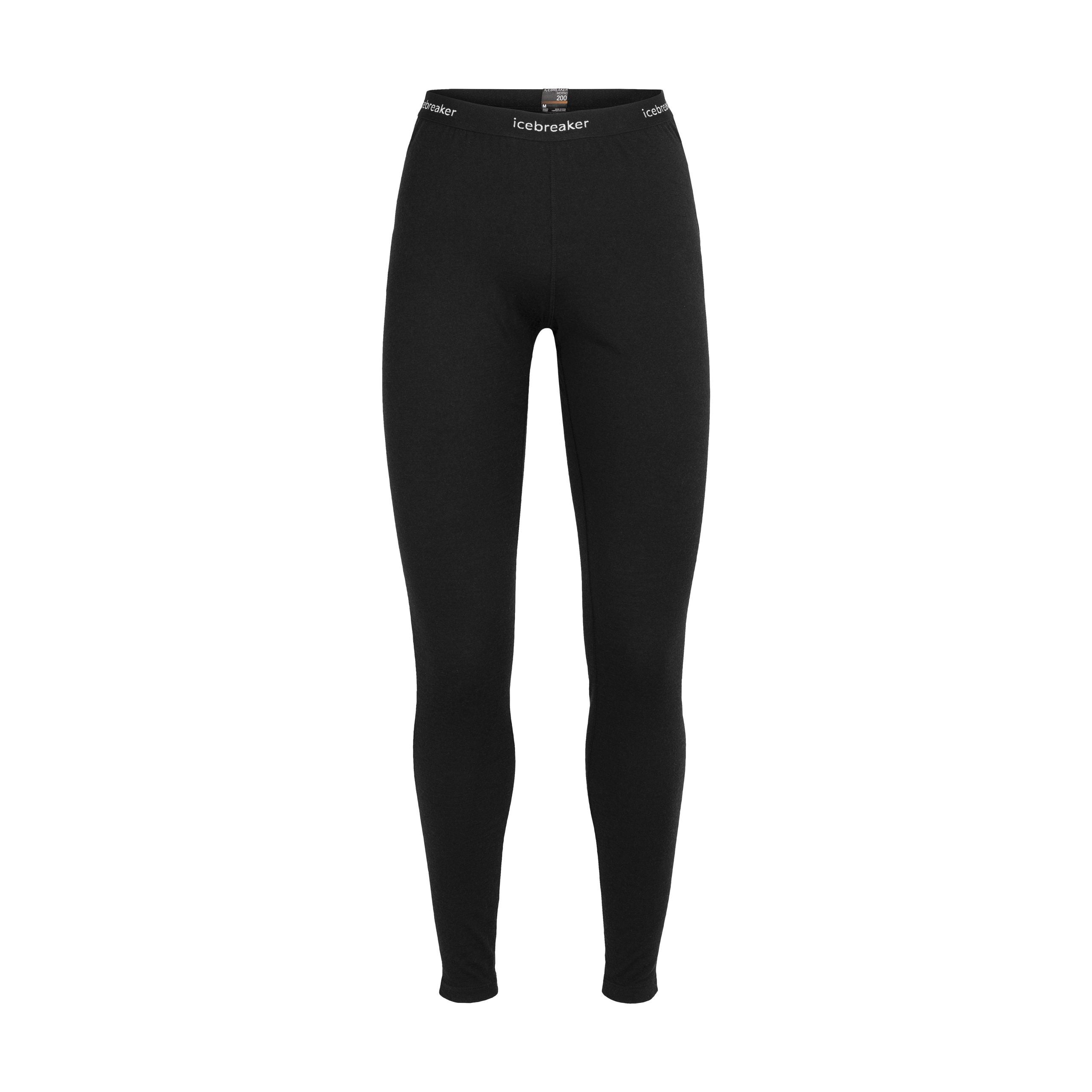 Icebreaker Women's 200 Oasis Leggings - Black - X/S