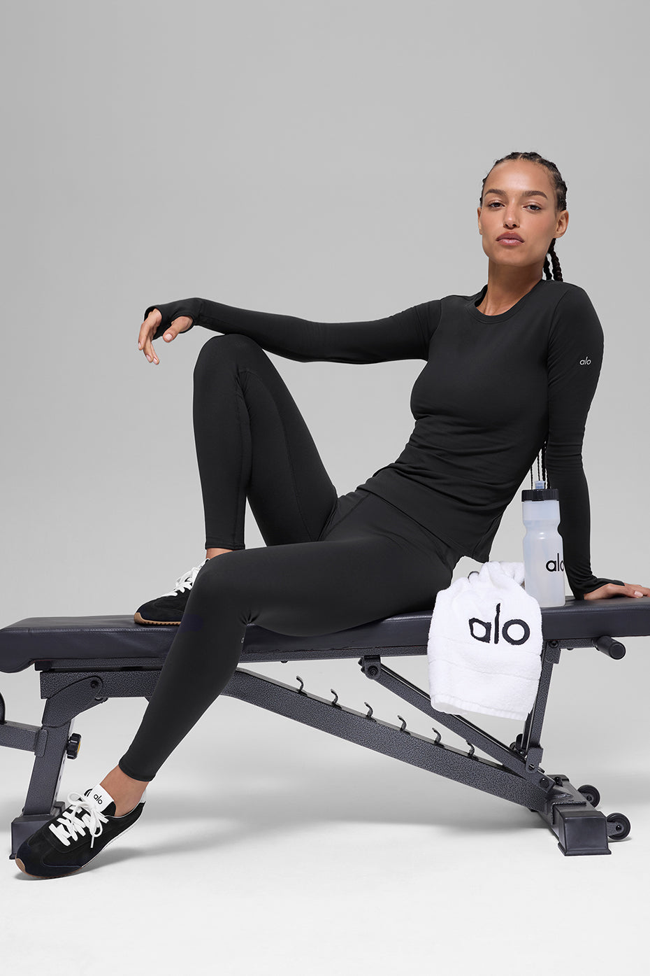 Alo Airbrush Winter Warm High-Waist Nocturne Legging