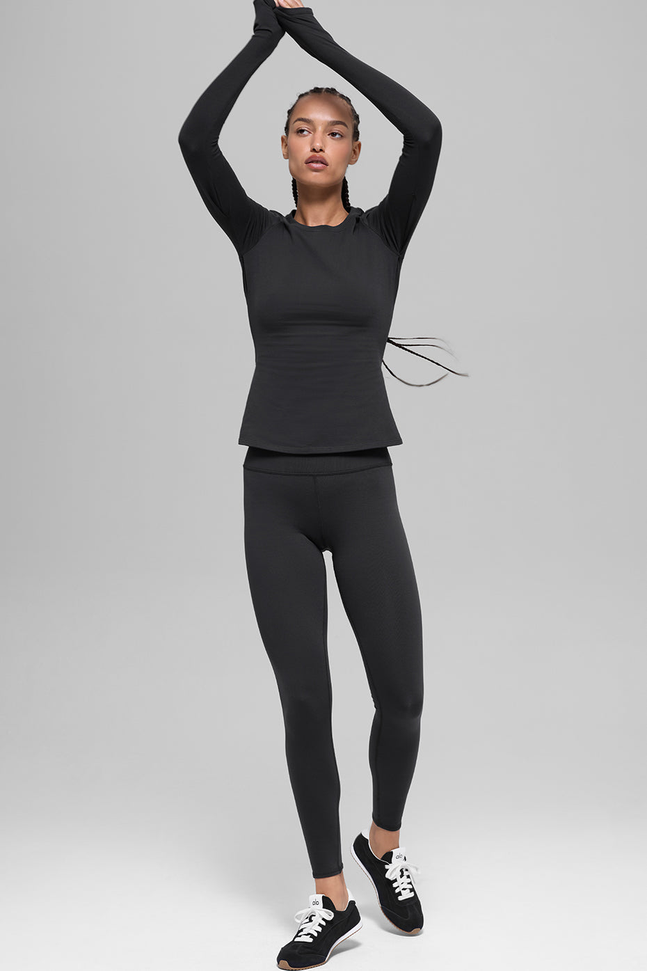 Alo Airbrush Winter Warm High-Waist Nocturne Legging