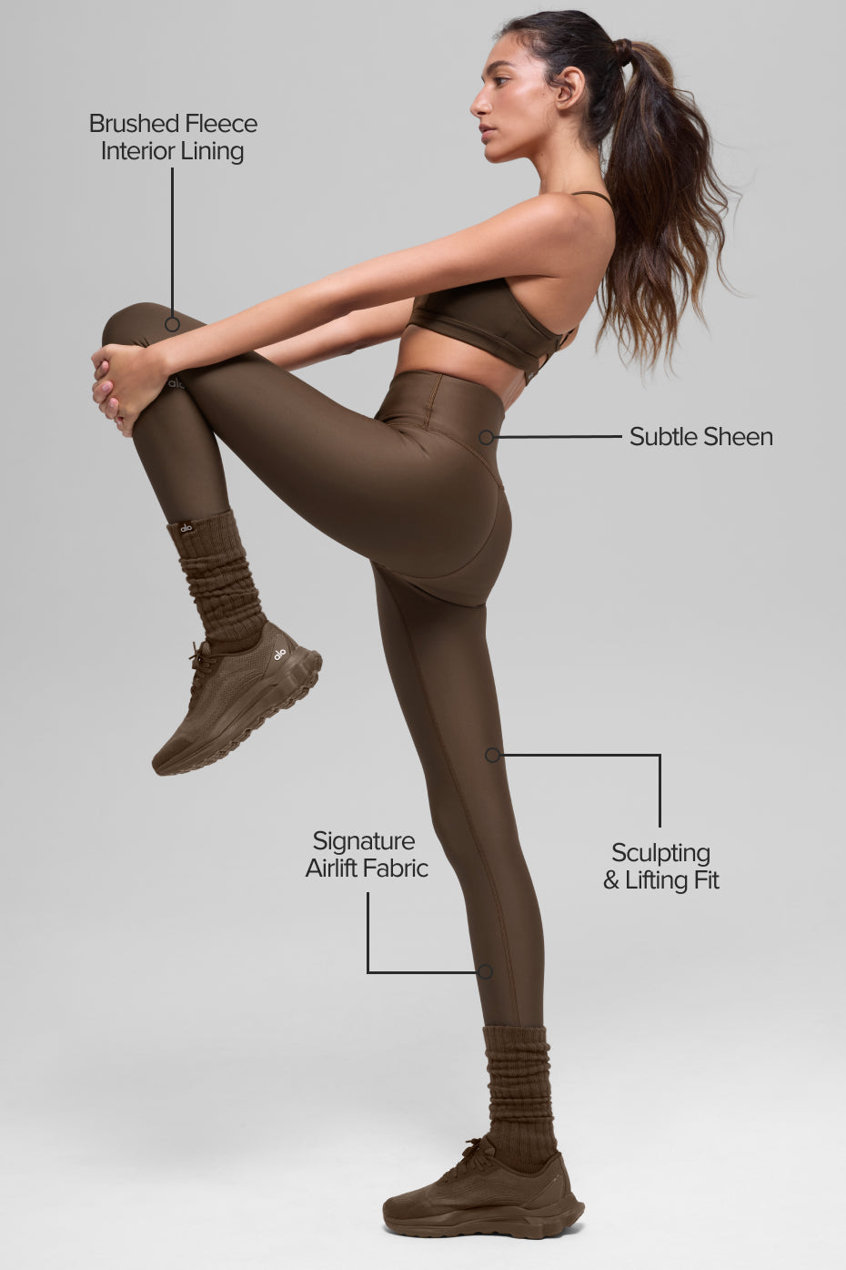 Alo Airlift Winter Warm High-Waist Legging