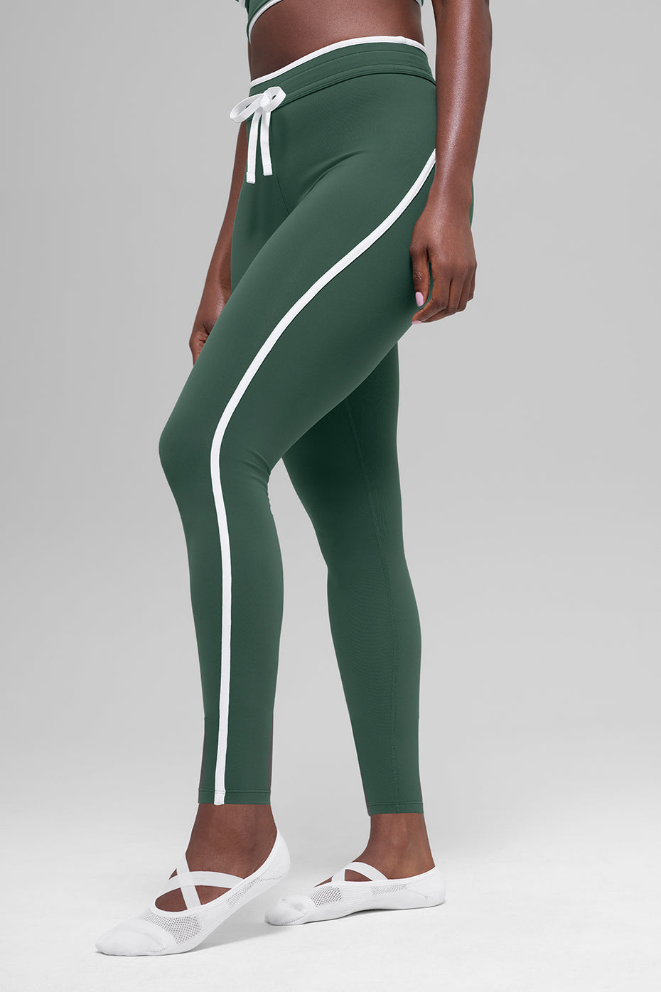 Alo Airbrush High-Waist Race Pace 7/8 Legging