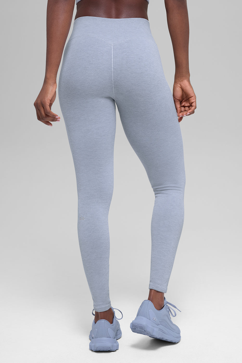 Alo Seamless High-Waist Two Tone Rib Legging