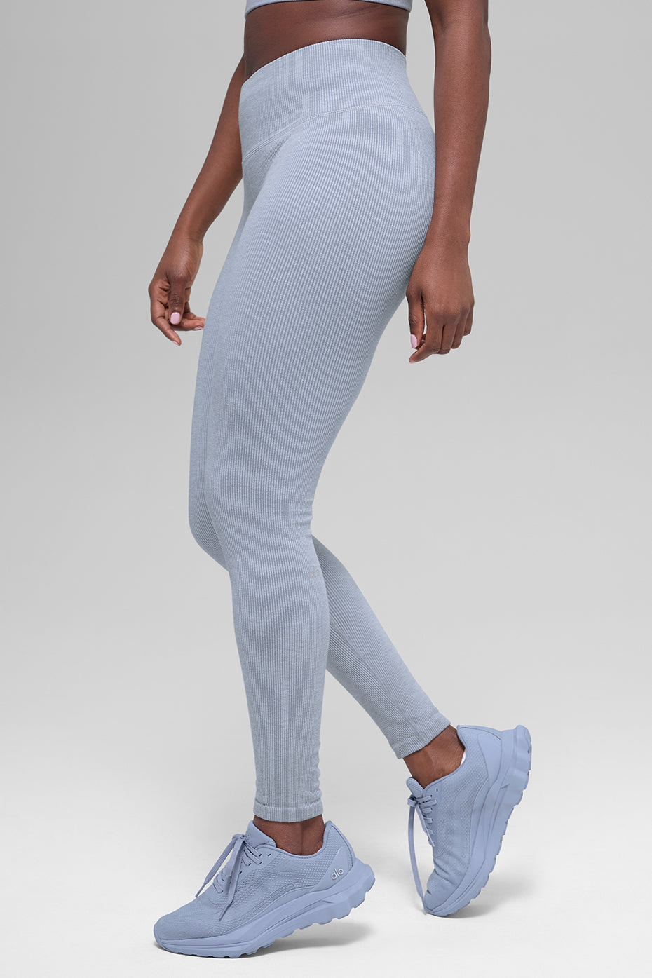 Alo Seamless High-Waist Two Tone Rib Legging