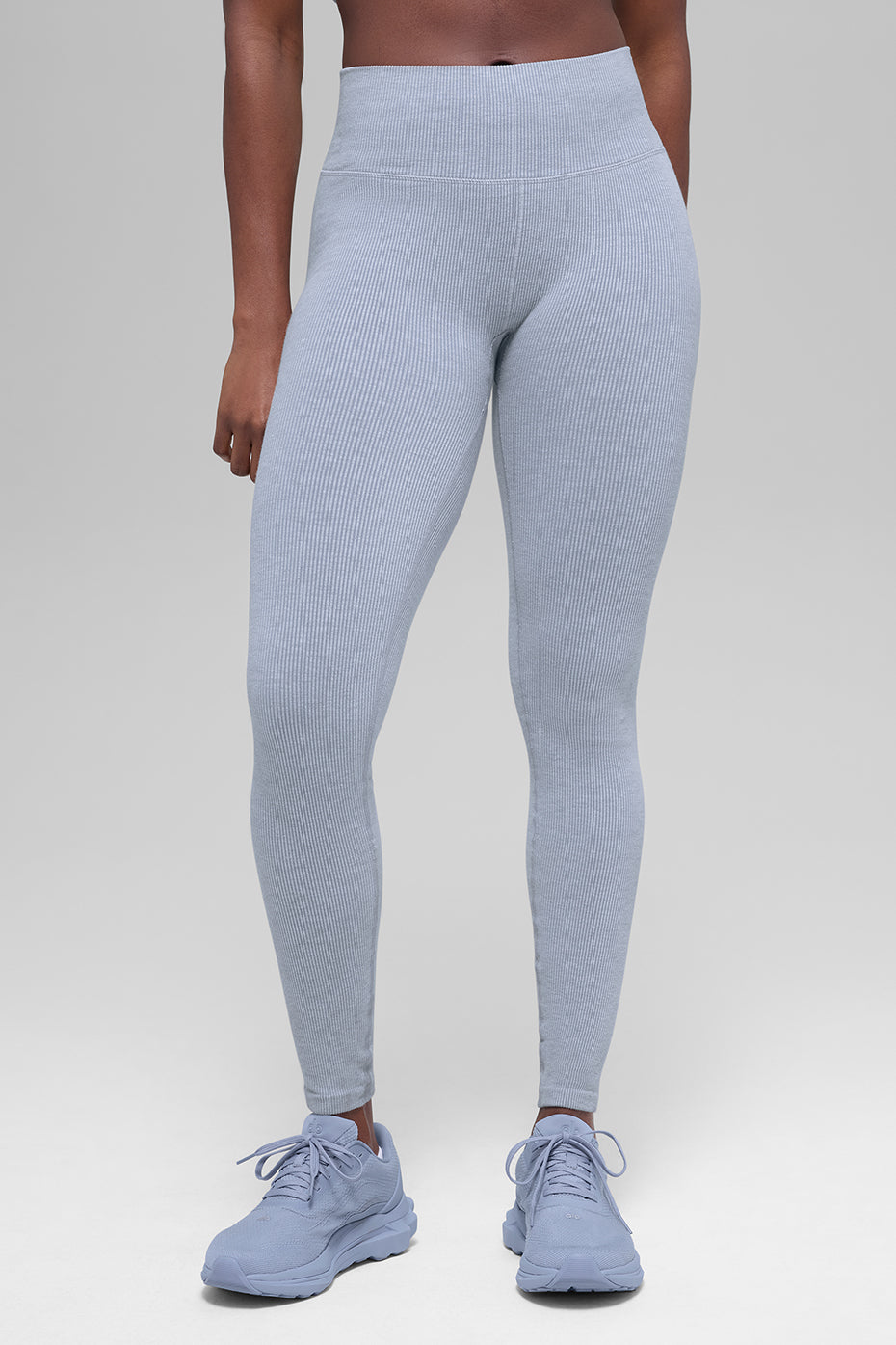 Alo Seamless High-Waist Two Tone Rib Legging