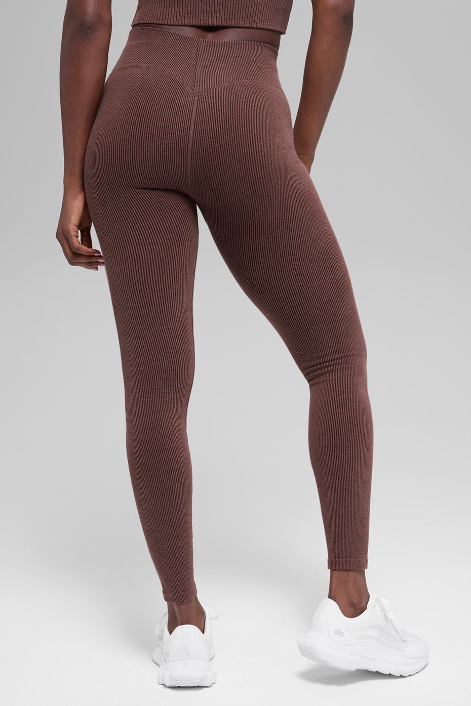 Alo Seamless High-Waist Two Tone Rib Legging