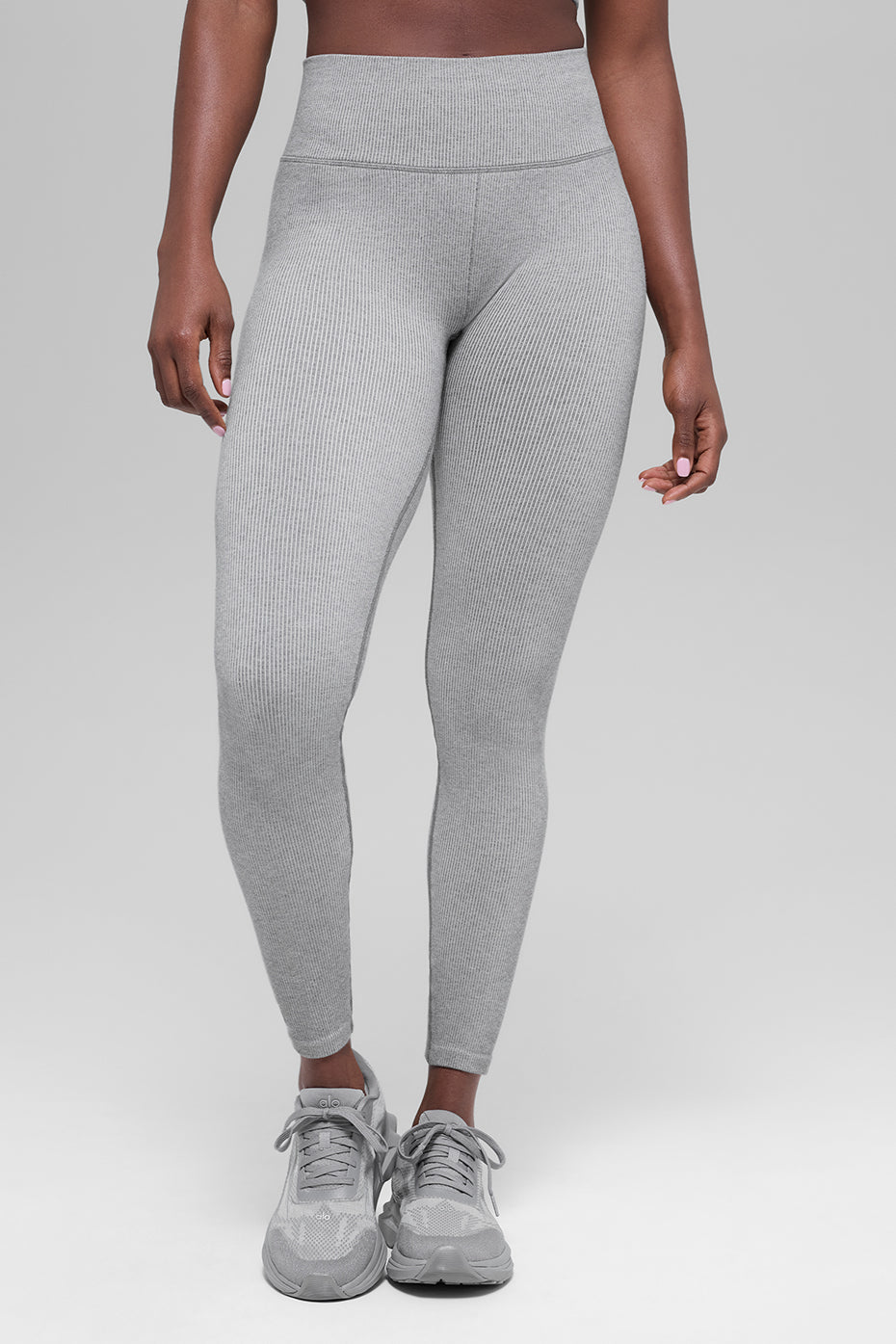 Alo Seamless High-Waist Two Tone Rib Legging