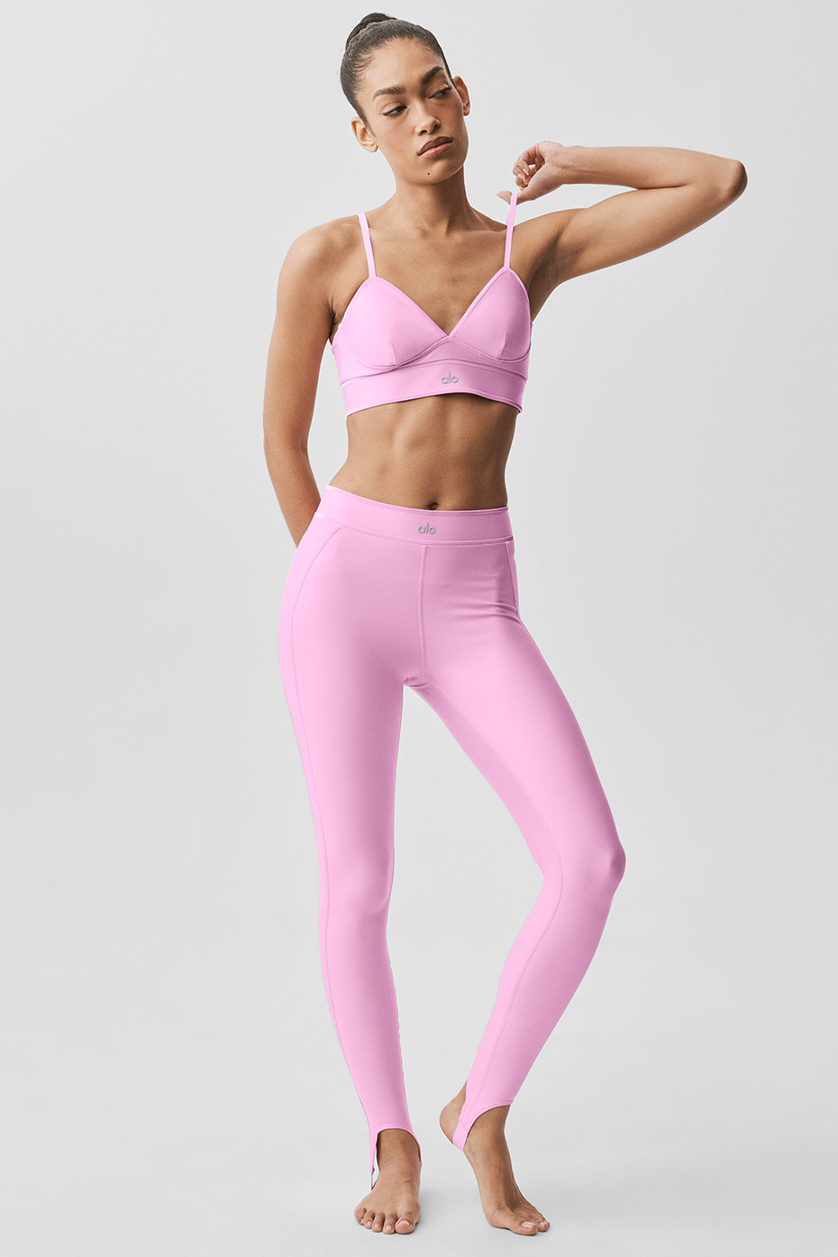 Alo Airlift High-Waist Love Language Stirrup Legging