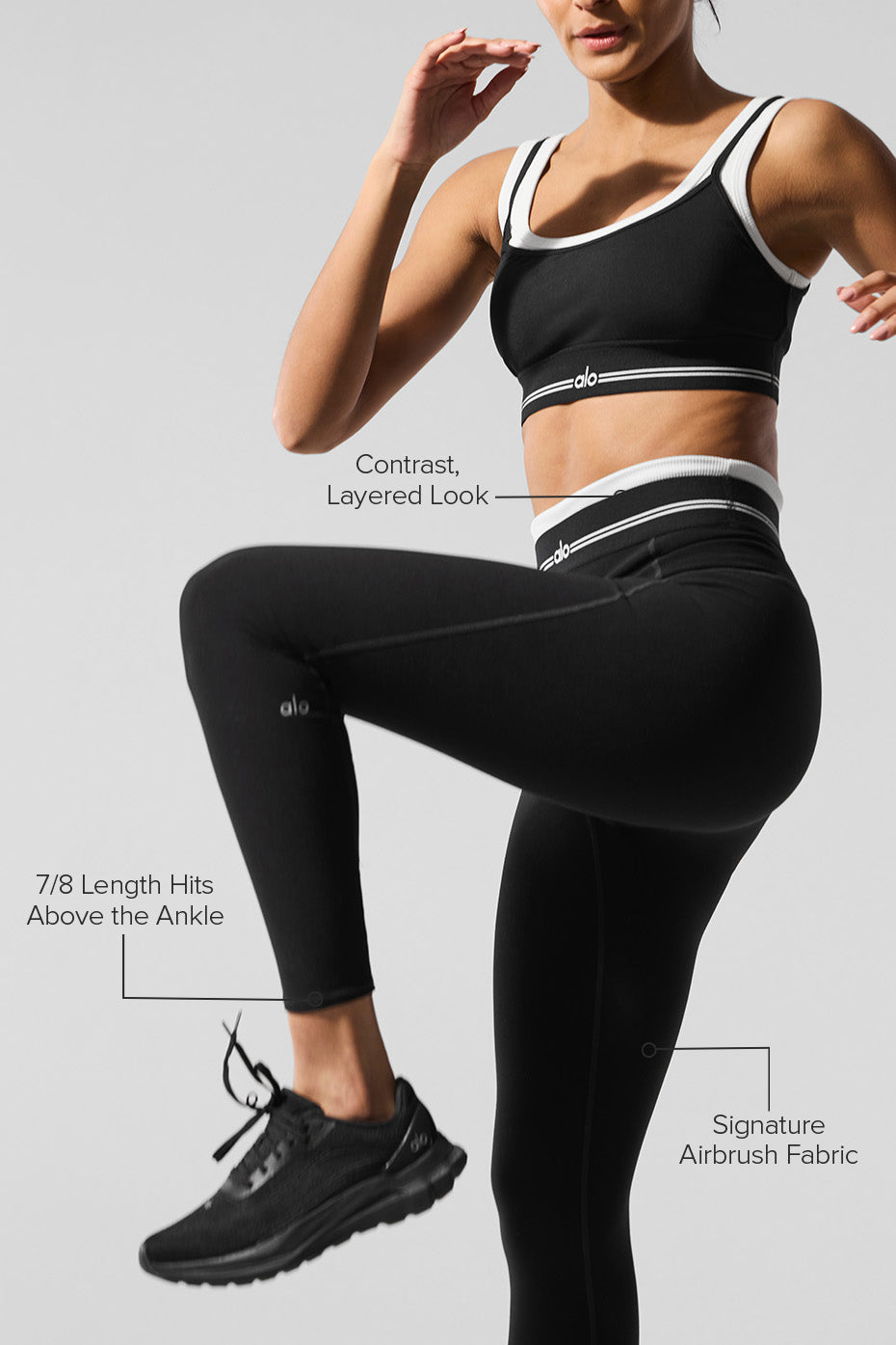 Alo Airbrush High-Waist 7/8 Better Together Legging